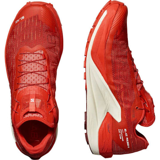 Salomon S/Lab Pulsar 4 Unisex Fiery Red/Vanilla Ice/Andorra 46 2/3 Salomon S/Lab Pulsar 4 Unisex Fiery Red/Vanilla Ice/Andorra 46 2/3