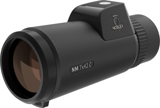 Noblex NM 7x42 C Kompasmonokular â 7x Forstørrelse 42 mm Objektiv IPX7 Vanntett â Sort