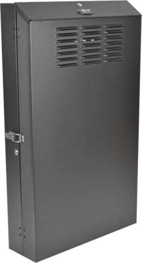 Tripp Lite 4U Veggmontert Lavprofilstativkabinettskap 36" Dyp Rackskap Veggmonterbar Svart 4U 19" Tripp Lite 4U Veggmontert Lavprofilstativkabinettskap 36" Dyp Rackskap Veggmonterbar Svart 4U 19"