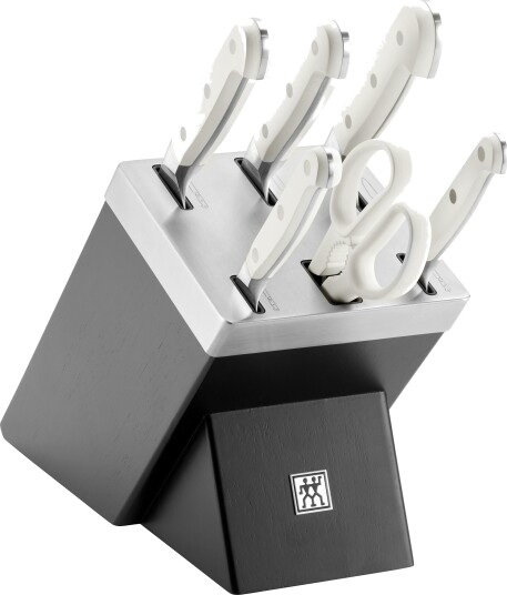 Zwilling Pro Le Blanc knivsett med selvslipende knivblokk 7 deler