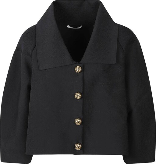 Givenchy, Dame, Jakker, Svart, S,