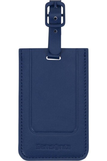 Samsonite Rectangle Luggage Tag X2 - Navy - ONE SIZE Samsonite Rectangle Luggage Tag X2 - Navy - ONE SIZE