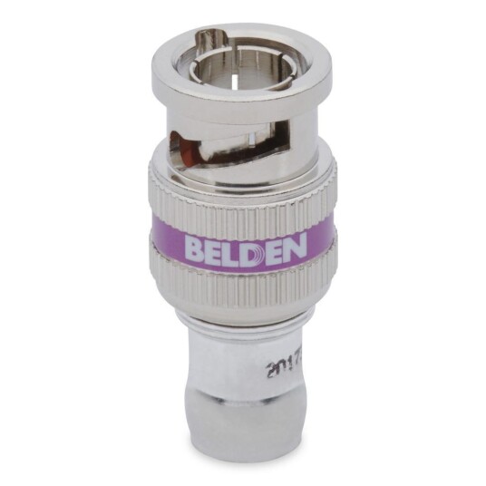 Belden 12G Mini RG59 BNC plugg 4855RBUHD1 B50