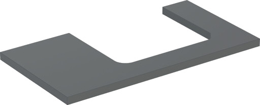 GEBERIT ONE benkeplate 900x470x30mm kuttet th t/hw svært komprimert t GEBERIT ONE benkeplate 900x470x30mm kuttet th t/hw svært komprimert t