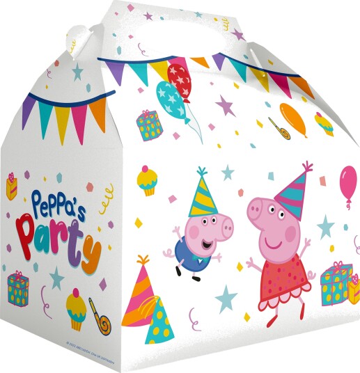 Santex Festbokser Peppa Gris™ Peppa’s Party 12-pakning 9780 0-99