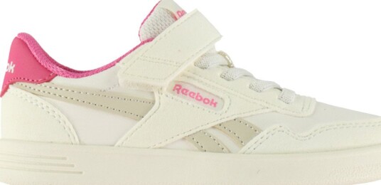 Reebok Sko - Rettsavgjørelse - Kritt/Lin/True Pink - Reebok - 27 - Sko Beige Hvit Rosa
