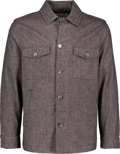 Lindbergh Black 1927: Superflex Overshirt Brown S