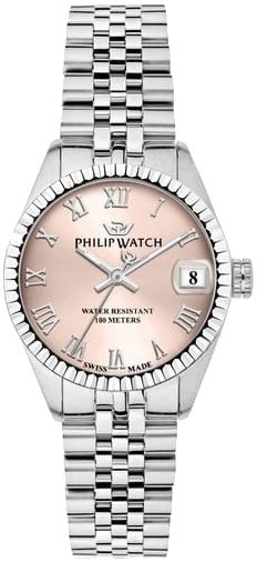 Philip Watch Dameklokke R8253597599 Caribe Rosa/Stål Ø31 mm