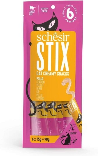 Schesir Cat Sticks Kylling 6X15 G