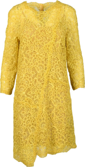 Ermanno Scervino Dame Kjoler Gul L,