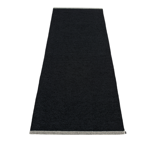 Pappelina Mono matte sort 60x150 cm Pappelina Mono matte sort 60x150 cm