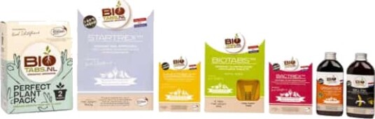 BioTabs Perfect Plant Pack (PPP) – Komplett Økologisk Pakke for 2 Planter