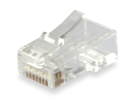 Equip 121144 Rj45 Gjennomsiktig Plast Cat6 Gull Ce Equip 121144 Rj45 Gjennomsiktig Plast Cat6 Gull Ce
