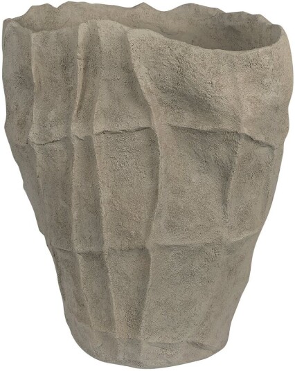 Mette Ditmer Art piece artistic vase 33,5 cm Sand