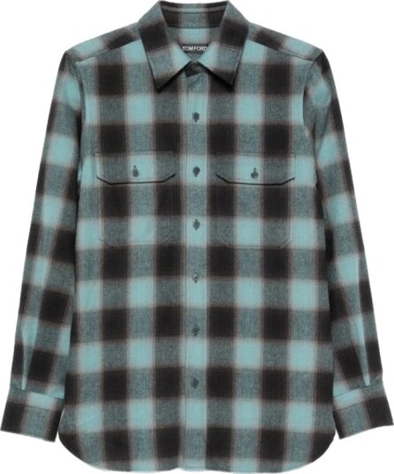 Tom Ford Herre Skjorter Flerfarget L,
