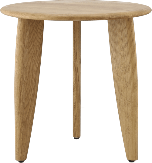 1898 Lyckeby sofabord Ø45x44 cm Naturlakkert eik