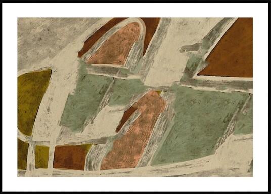 Abstract Harmony Plakat Plakat / 100x150cm