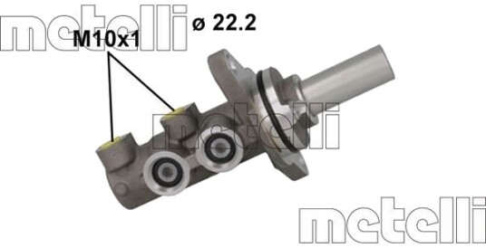 Hovedbremsesylinder METELLI 05-1163