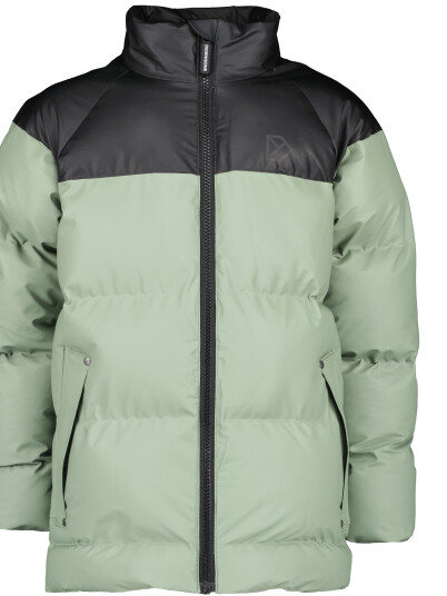 Didriksons Kids' Mega Galon Jacket Light Moss 160 Didriksons Kids' Mega Galon Jacket Light Moss 160