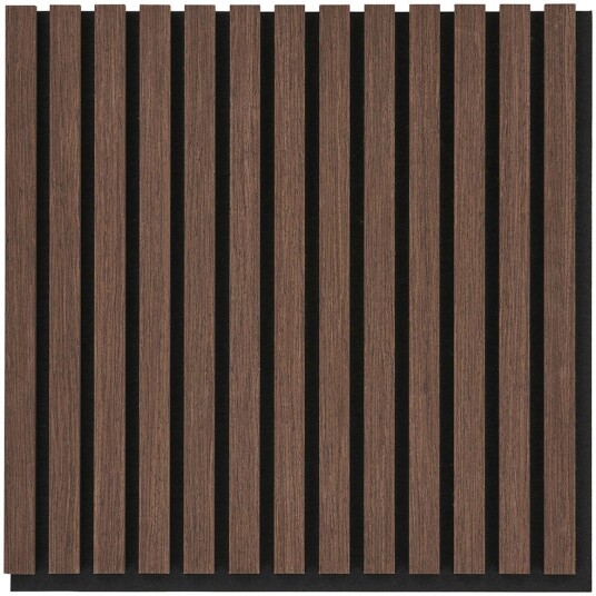 Porto Akustikkpanel 52x52 cm Valnøtt Porto Akustikkpanel 52x52 cm Valnøtt