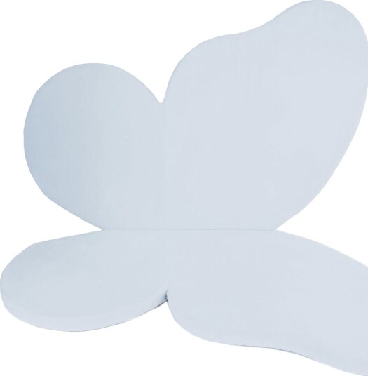 KIDKII Lekematte 120x140 Butterfly Baby Blue