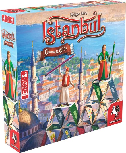 Pegasus Istanbul: Choose & Write Brettspill Engelsk 8+ År