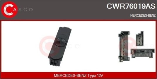 Bryter, vindusheis CASCO CWR76019AS Bryter, vindusheis CASCO CWR76019AS