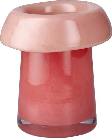 Holmegaard - Soma vase 16,5 cm korall/fersken