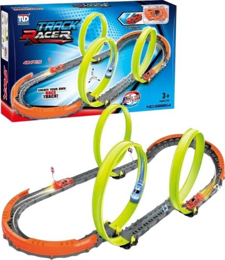 Racing Loop Bilbane Med 3 Looper 48 Deler Og 1 Bil