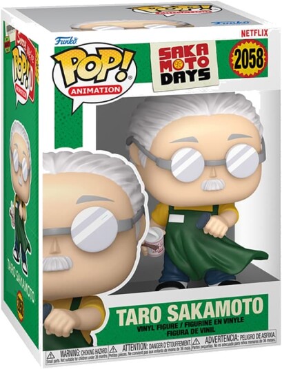 Funko POP Saka Moto Days med Chase actionfigur Taro Sakamoto