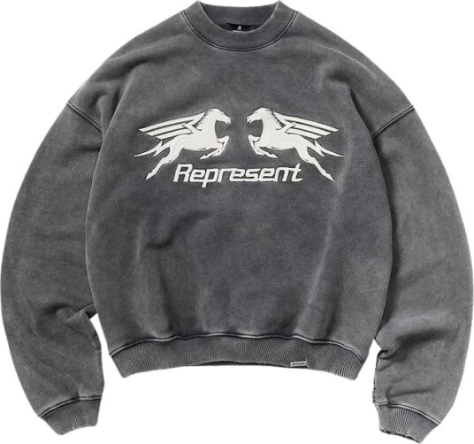 Represent Herre Gensere & Hettegensere Grå L,