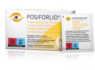 POSIFORLID® Eye wipes  20 servietter