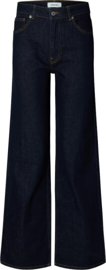 Selected Femme Wide Bea Kori High Waist Jeans Denim 31/34