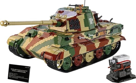 Cobi Tiger Ii Königstiger Byggesett 12 År 1117 Stykker