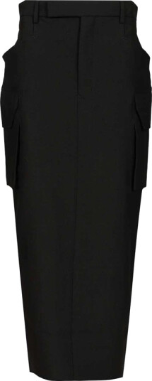 Rick Owens Dame Skjørt Svart L,
