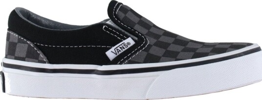 Vans Sko   Classic Slip On   Svart/Grå Rutet   Vans   34   Sko