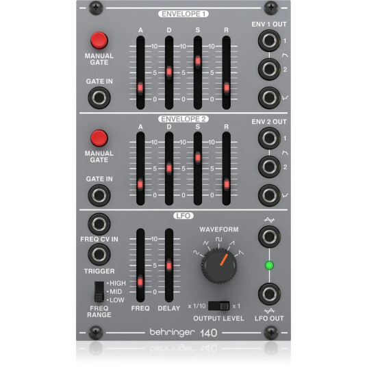 Behringer 140 Dual Envelope/lfo 100 Series Behringer 140 Dual Envelope/lfo 100 Series