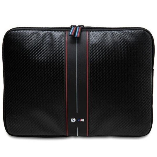BMW Sleeve Bmcs16comscakr 16" Black/Black Carbon Red Stripes BMW Sleeve Bmcs16comscakr 16" Black/Black Carbon Red Stripes