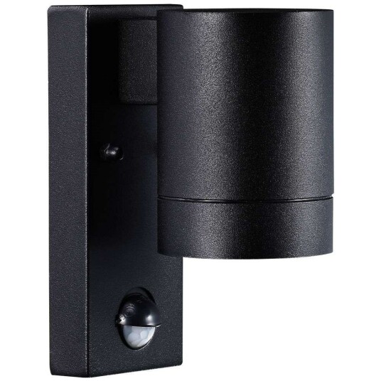 Nordlux Tin Vegglampe w/Sensor Black