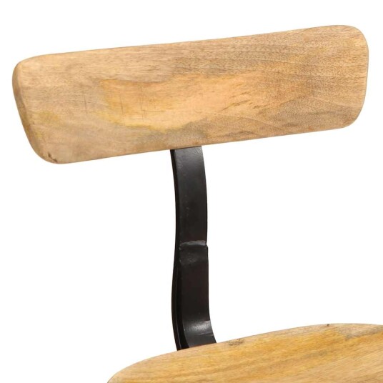 Barkrakker 2 stk 49x43x79 cm heltre mango 8721102922190