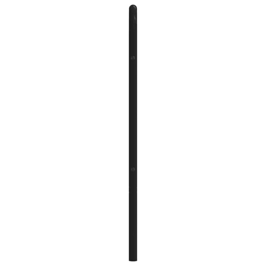 Sengegavl i metall svart 150 cm Sengegavl i metall svart 150 cm
