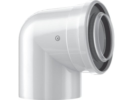 Bosch Dn80/125 87° Bøjning Balanceret Aftræk Bosch Dn80/125 87° Bøjning Balanceret Aftræk