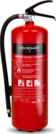 Housegard Brannslukker 6kg Pulver Housegard Brannslukker 6kg Pulver