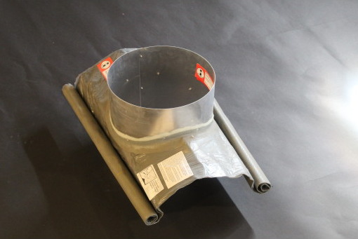 Metalbestos skorstein Ø 650 mm takmøne 15 32° fleks