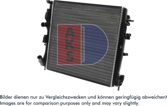 AKS DASIS 180009N Radiator motorkjøling
