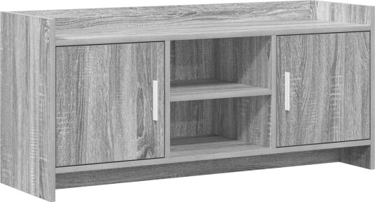  TV skap 102 x 33 x 47 cm Grå Sonoma Konstruert tre