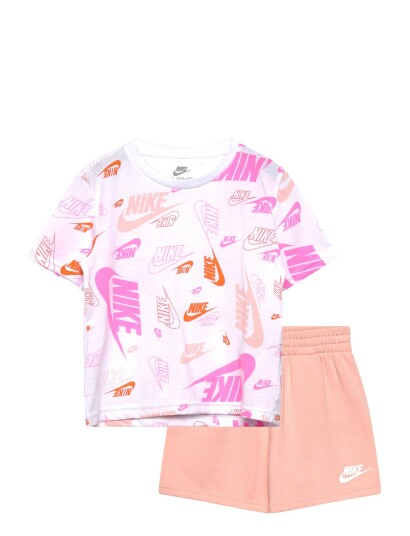 Nike Nkn N Nsw Aop Lt Wt Ft Short S Orange 110/116