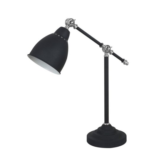 Bordlampe Airam Sansa E27 Svart