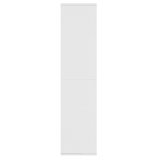 Bokhylle/skjenk hvit 66x30x130 cm sponplate Bokhylle/skjenk hvit 66x30x130 cm sponplate