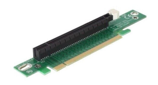 DeLOCK Riser card PCI Express x16 angled 90 left insertion - riser card